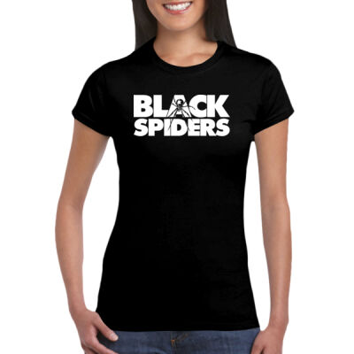 Classic White Logo - GD72 Softstyle® Ladies' T-Shirt Thumbnail